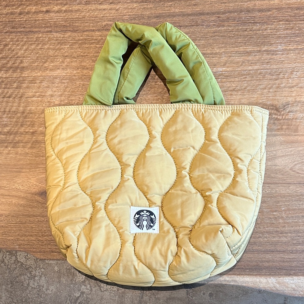 Starbucks RARE Lunar New Year Puffy Tote Bag - Picture 3 of 6